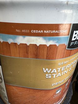 Stain And Sealer Behr