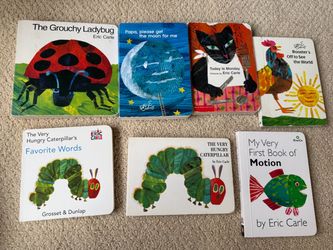 eric carle baby books board books $4 for each or $20 for all