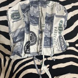 Money Print Corset 