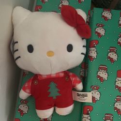 Hello Kitty Xmas Stuffy