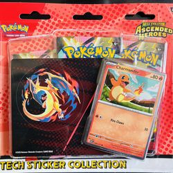 Mega Evolution: Ascended Heroes Tech Sticker Collection (Charmander)