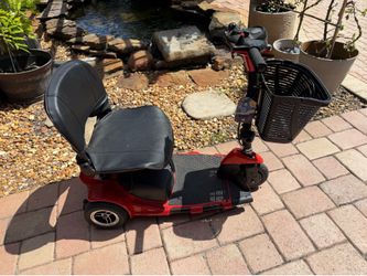 Mobility scooter.