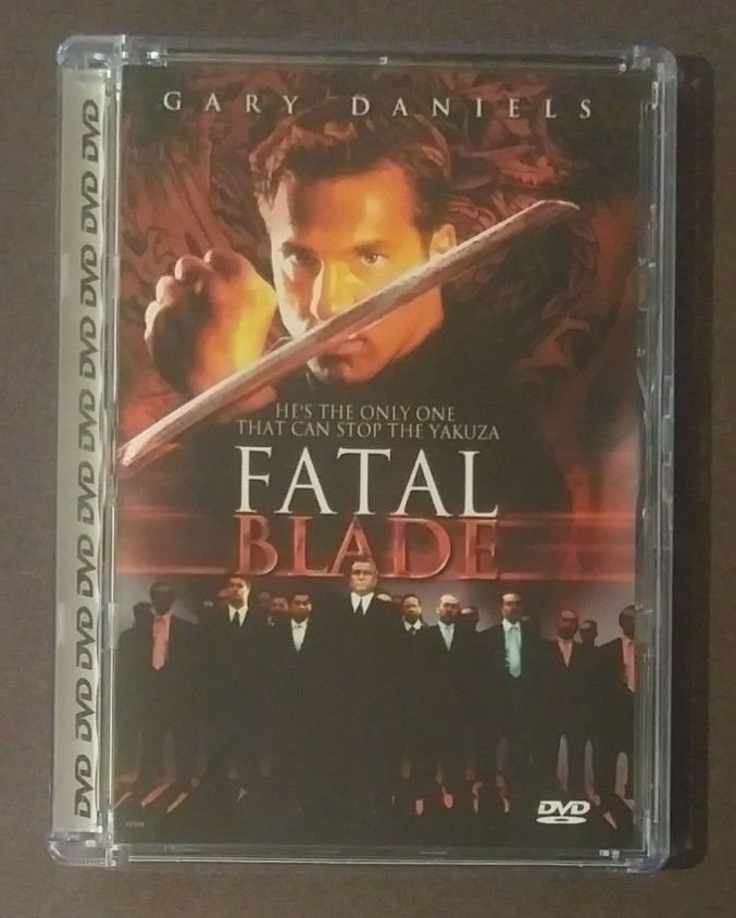 2000 DVD Fatal Blade Gary Daniels Martial Arts Action Movie Platinum Rare HTF Tested