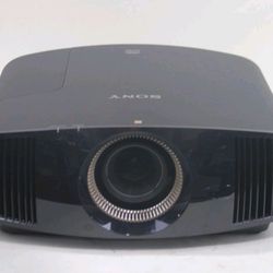 SONY VPL-VW385ES HDR DCI 4K SXRD HOME THEATER PROJECTOR & POWER CORD- OBO  