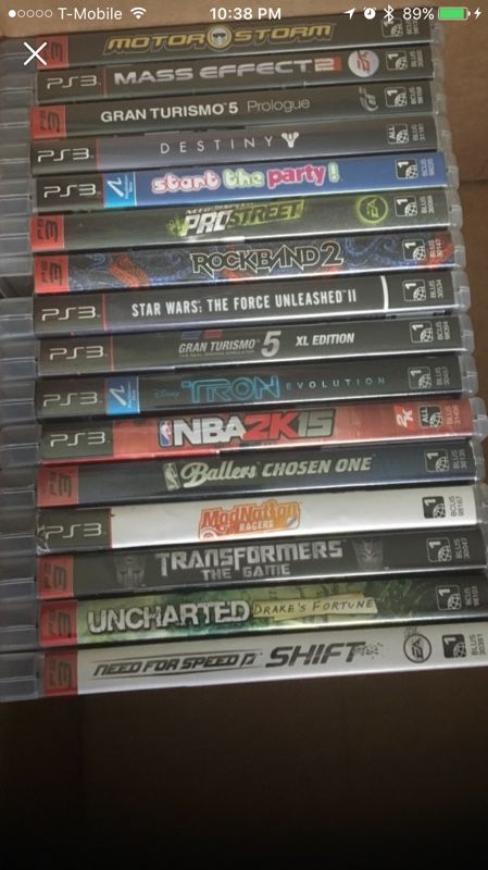 Sony PS3 Games