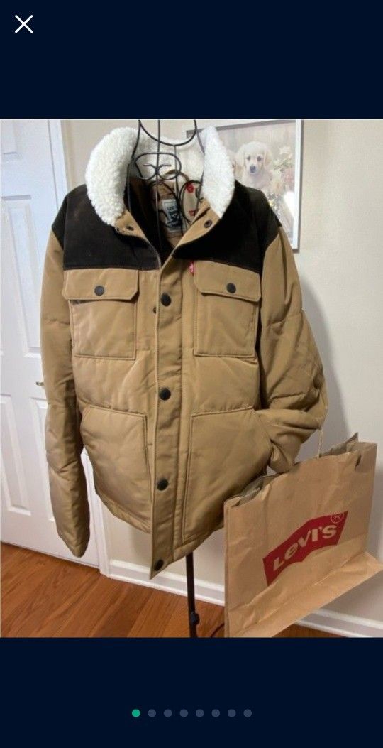 Men's Jacket Levi's XL Sherpa Corduroy
Chamarra