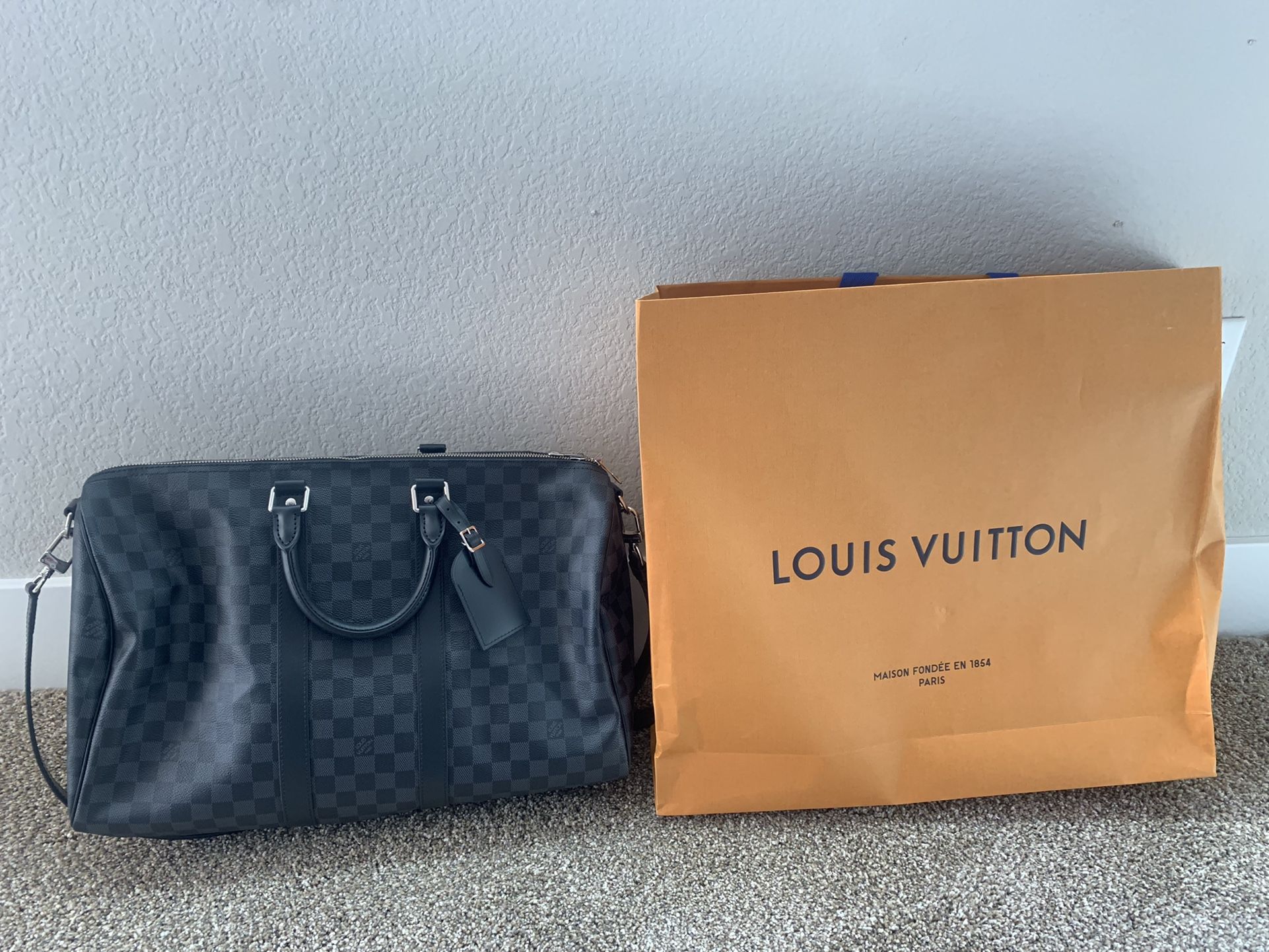 Louis Vuitton Keepall Bag Travel Bag