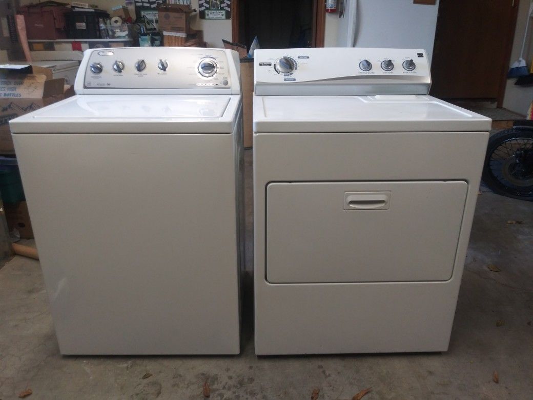 Washer and dryer