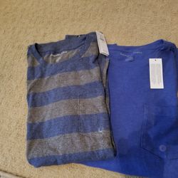 NWT american eagle Mens Ls Tshirts