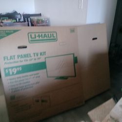Flat Screen TV Moving Box 