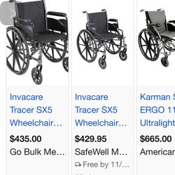 Tracer Sx5 Wheel Chair