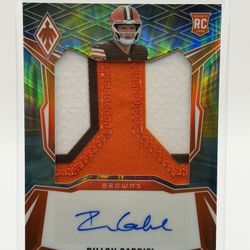 Dillon Gabriel Phoenix FOTL RPA Numbered /25 Rookie Patch Auto