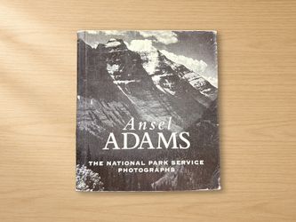 Ansel Adams National Park Service Photographs Abbeville Tiny Folio 1994 Book