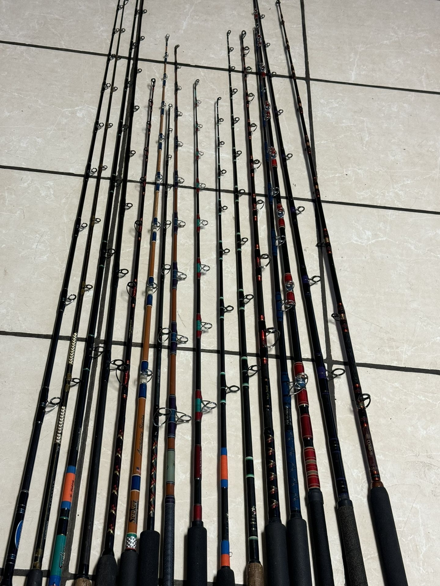 Seeker / Calstar / Phenjx / DeepSea Fishing Rods