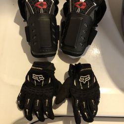 Elbow pads & gloves