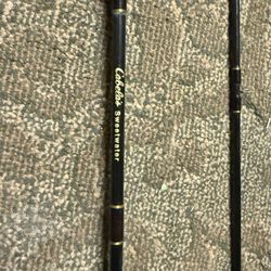 8 1/2' fly fishing rod w/ new spooled reel. Cabela's Sweetwater 6-7 wt.