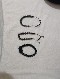 3 beaded bracelets price is for all 3 