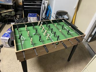 Foosball Table With Other Games