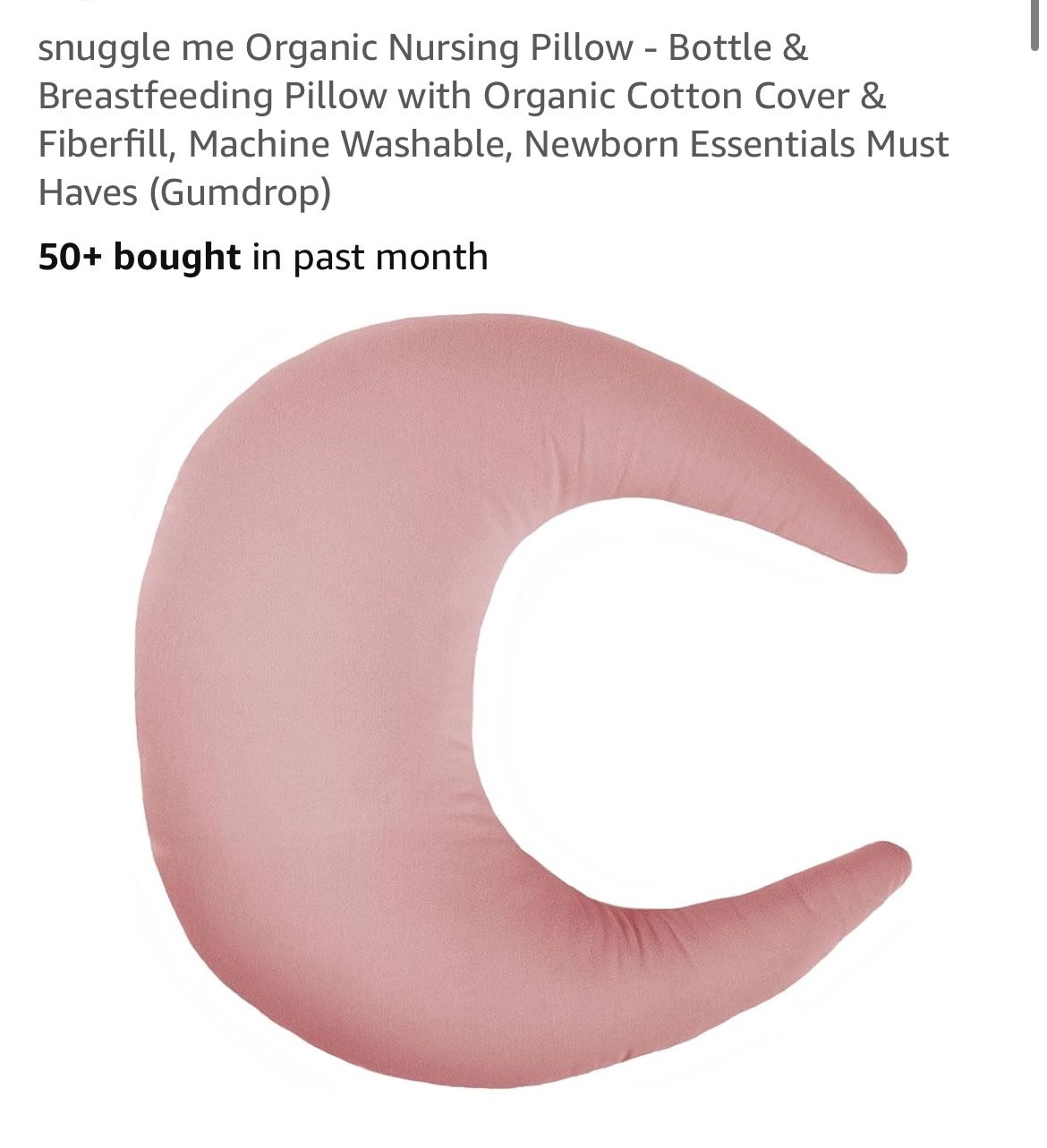 snuggle me pillow new