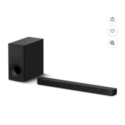 LG AND SOUND BAR WITH SUBWOOFERS