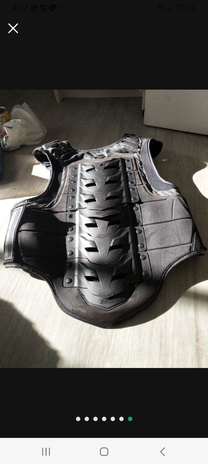 Icon Stryker Back Armor