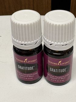 (2) Gratitude 5 mL Young Living Essential Oils