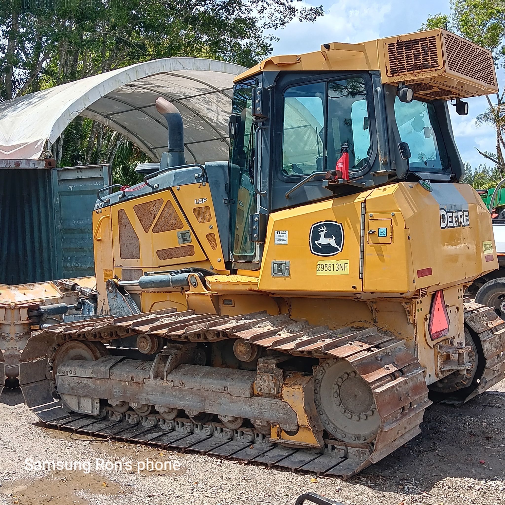 John Deere 700k Closed Cab Dozer