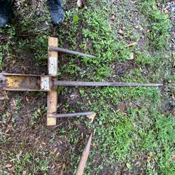 Hay Spear For Bucket On Tractor