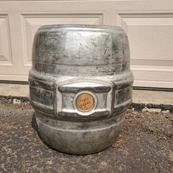 Pabst Firestone Stainless Steel Beer Keg Made In U.S.A. 7.75 Gal