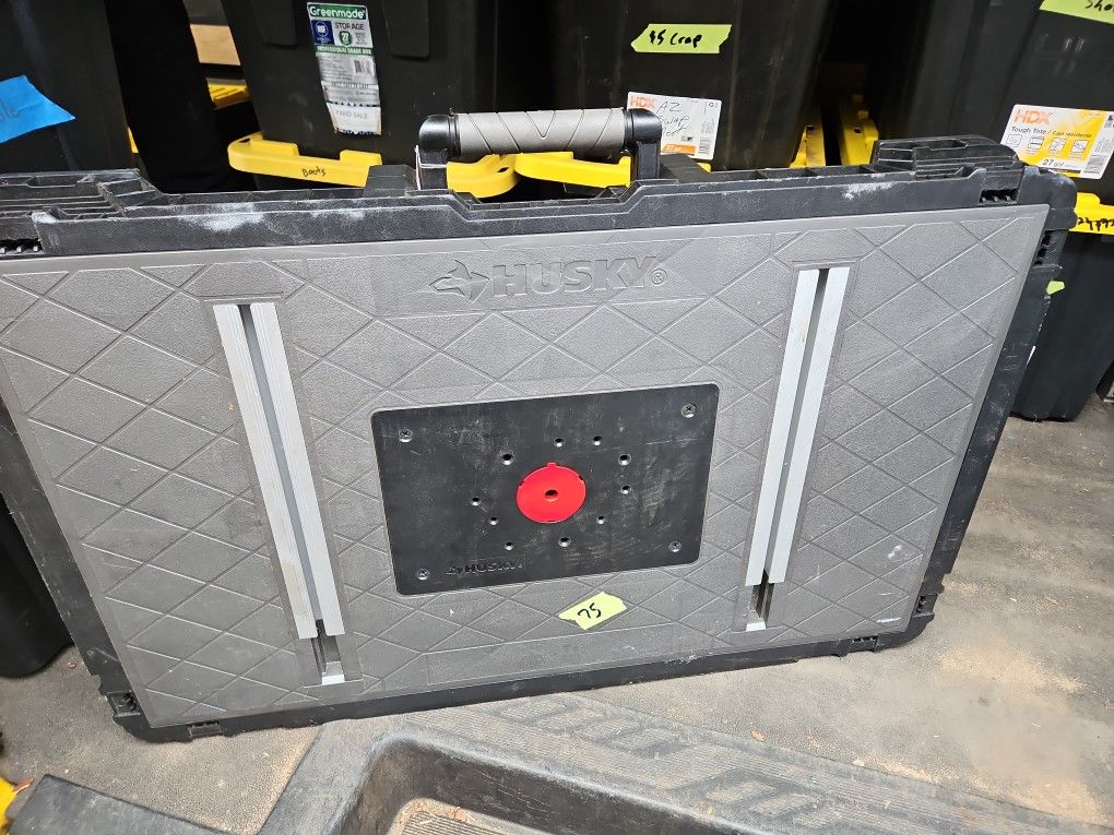 Husky Portable Jobsite Workbench