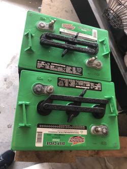 Interstate batteries Extreme brand new used only month