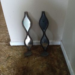 Mirror Candle Holders 