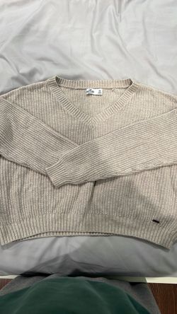 Hollister V-Neck Knit Sweater XS