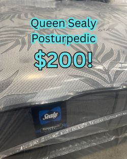 Sealy Posturpedic Mattress Queen 