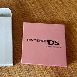Vintage Nintendo DS Pearl Pink PROMO Mirror Compact Promotional NEW in Box