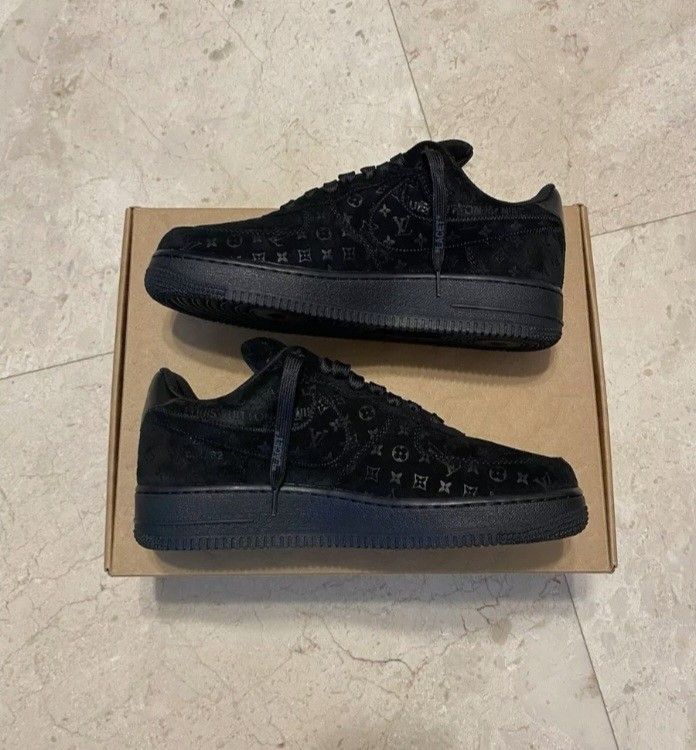 Black Nike X Louis Vuitton Shoes