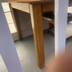 Wood Table And Chairs