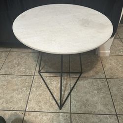 Round Marble Table