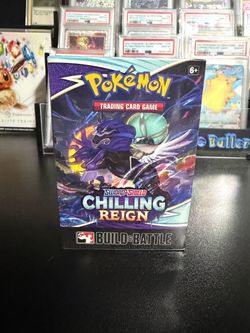 Pokemon TCG Sword & Shield Chilling Reign Build & Battle Box