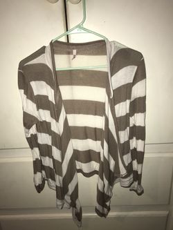 Striped cardigan
