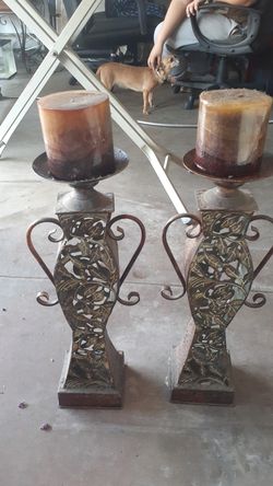 Candle holders stand good condition