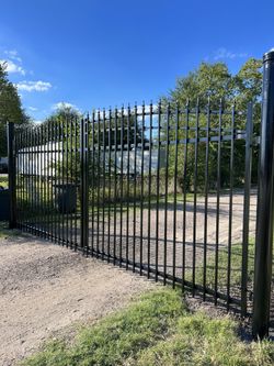 Metal Wood Gates And Fence
