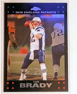 Tom Brady 2007 Topps Chrome