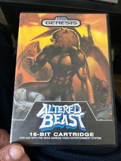 Altered Beast Sega Genesis Game