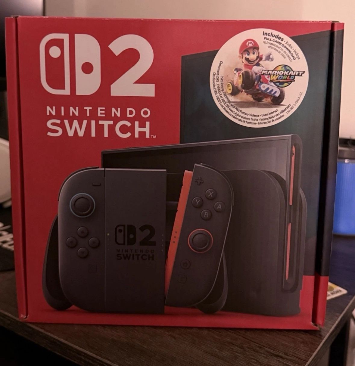 New Nintendo Switch 2 Mario Kart World Bundle