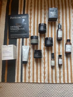Lot Set Bundle New Perricone MD Skincare Cold a plasma Firming face Lift Sub D