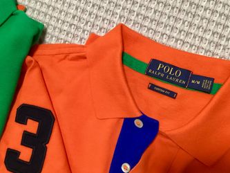 RALPH LAUREN POLOS  SHIRTS. /$35 each.sizes M. L. XL. El portal area pick UP.