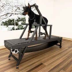  Dog Treadmill for Large Dogs, Dog Slatmill for Healthy & Fit Dog Life, Dog Treadmill for Indoor & Outdoor. Dog Treadmill for Dogs up to 500 lb