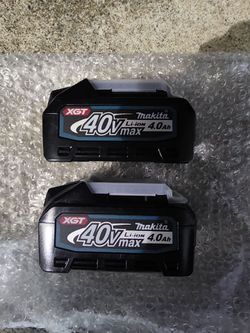 Makita Xgt 40v Batteries