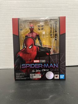 s.h.figuarts spider-man upgraded suit special set NO WAY HOME